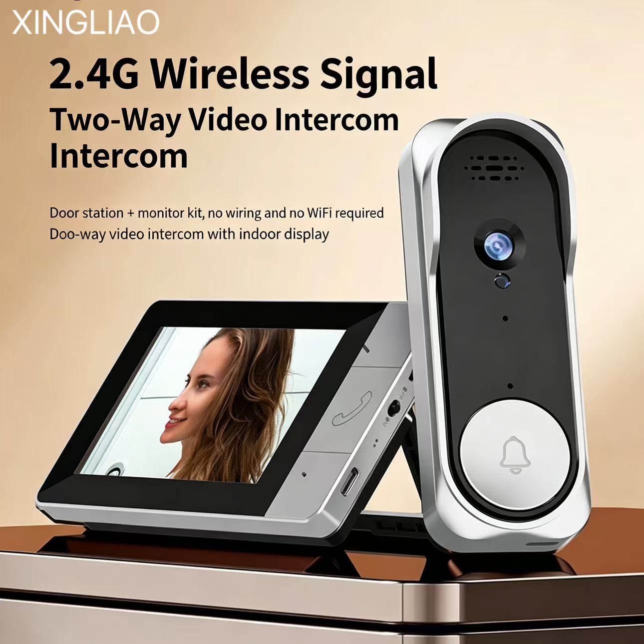 Doorbell camera and indoor monitor