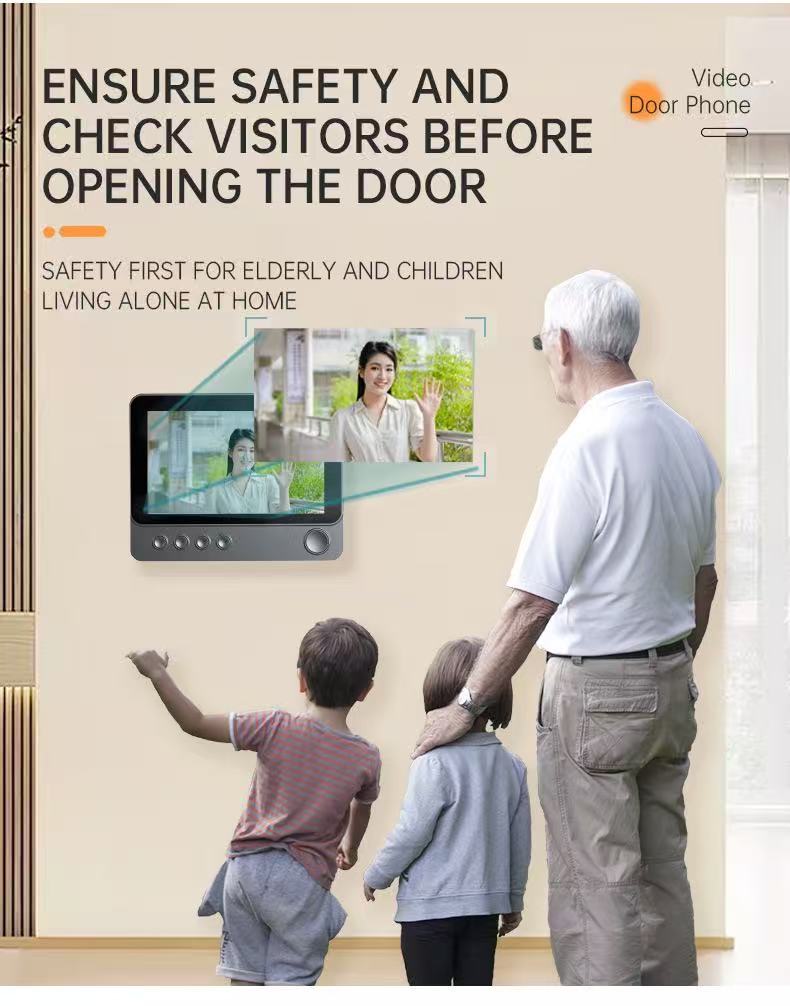 classic video doorbell app interface