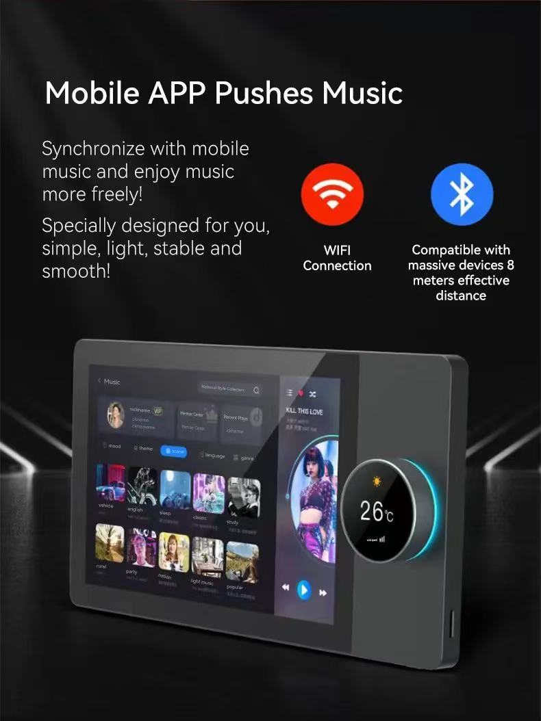 smart control panel scene modes display