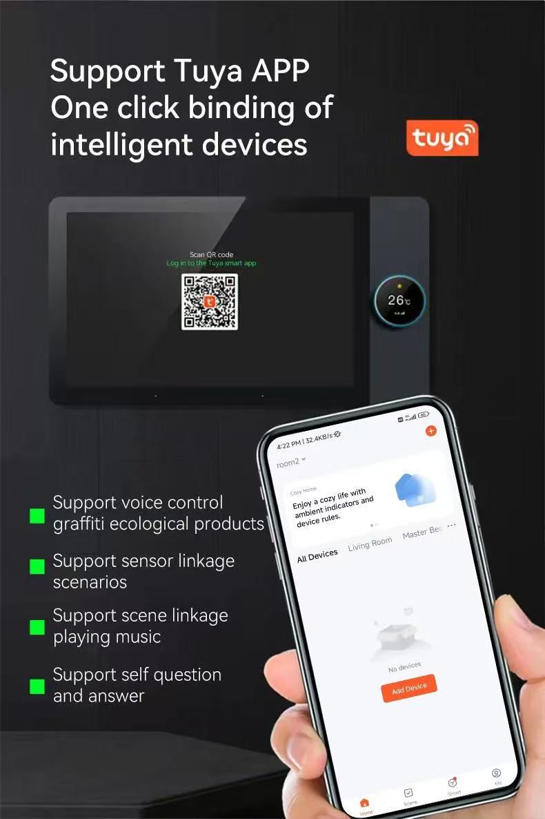 smart control panel interface customization