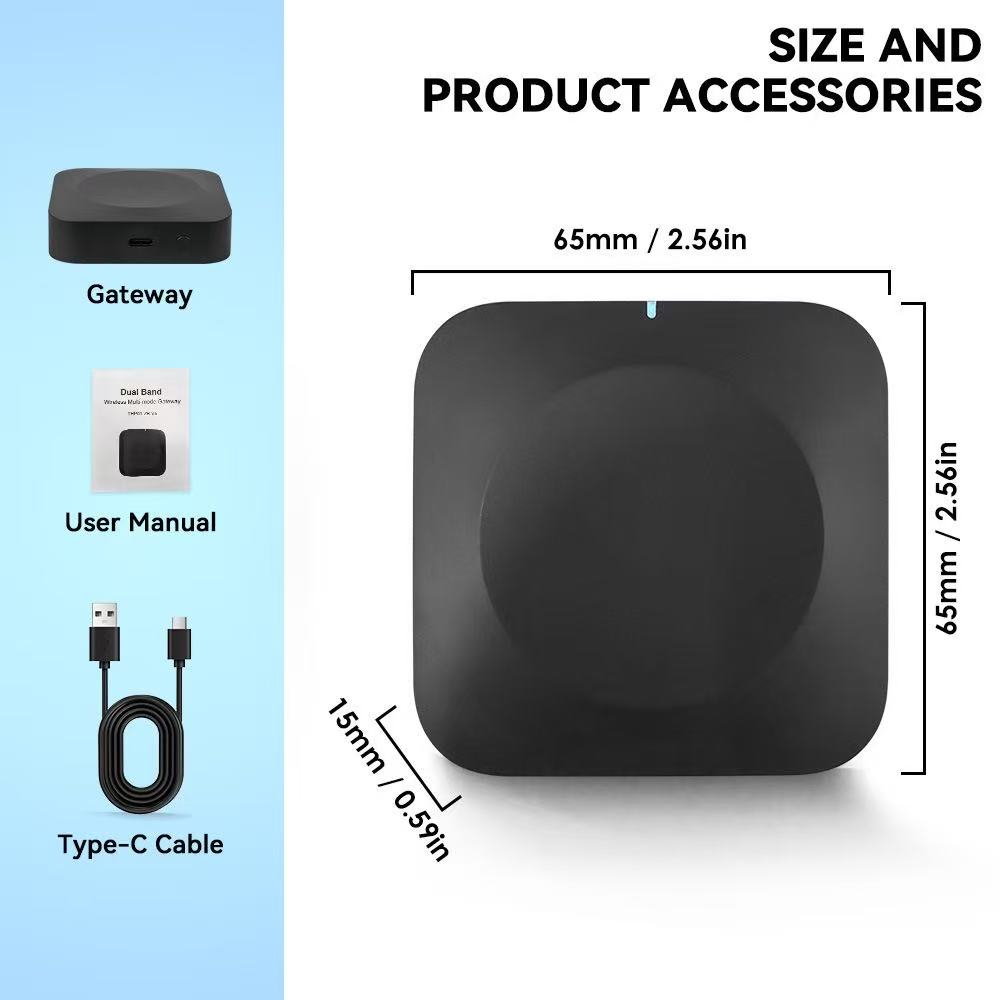 zigbee gateway with smart home devices